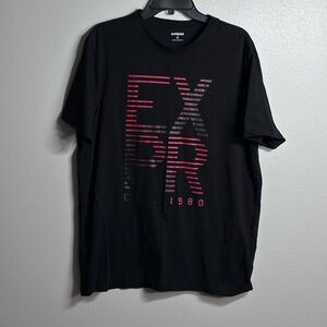 Express Men T-shirt Quality & Fit Black Size XL Tall/Long